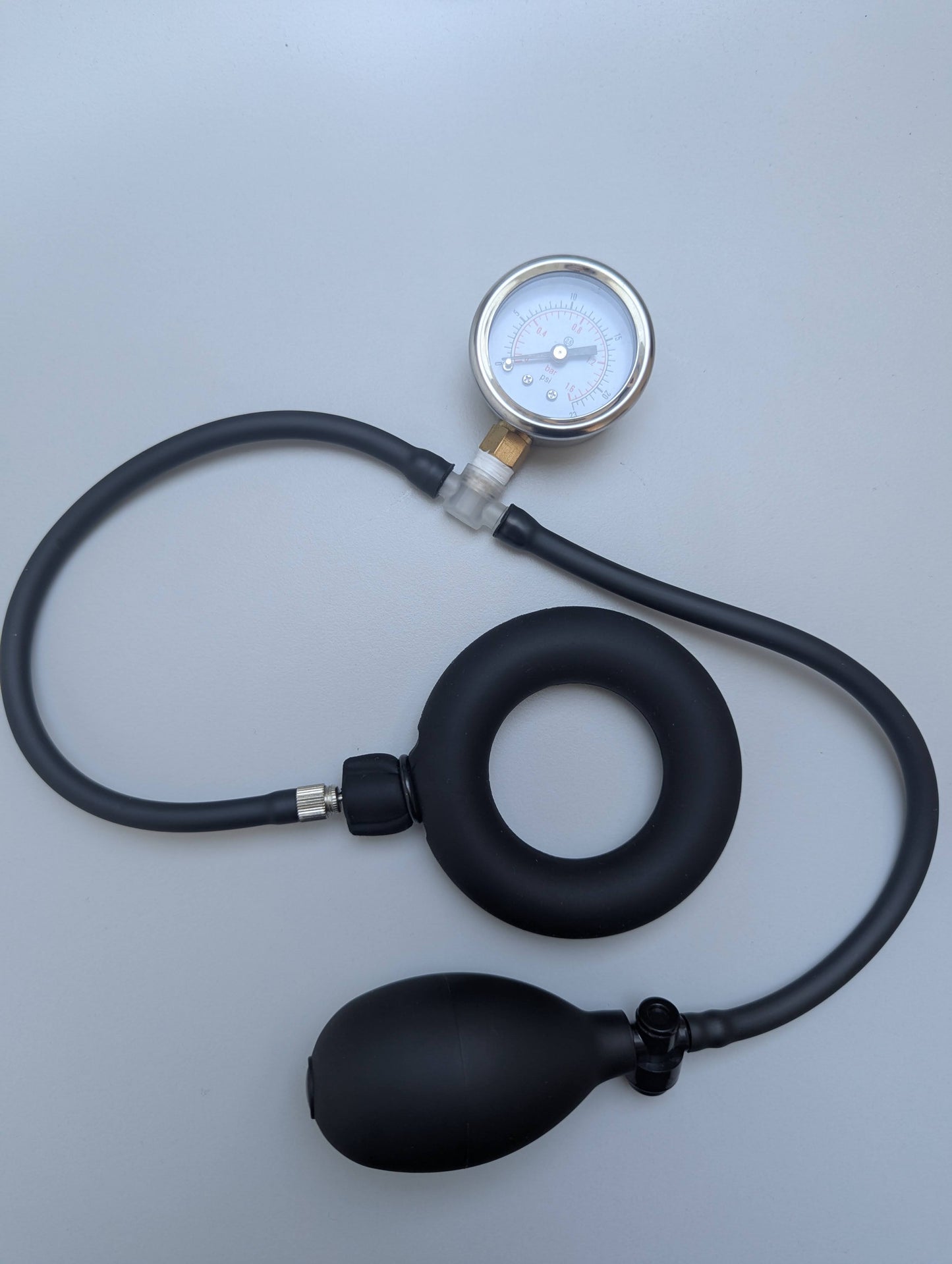 8x6 Ring | Inflatable Silicone Ring & Resizable Pump Pad